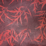 Lokta Paper Origami Pack - Sun Washed Mugwort Leaf - RED