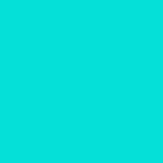 Solid Color Origami Paper-TURQUOISE  6"