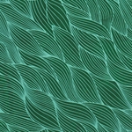 Lokta Paper Origami Pack - Wave - WHITE ON GREEN