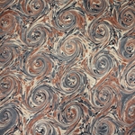 Italian Marbled Origami Paper - CURLED STONE - Browns