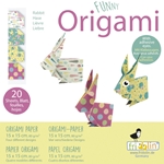 6" Origami Paper - Funny Origami - RABBIT