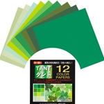 Tant Origami Paper Pack - GREENS