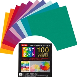 Tant Origami Paper 100 Color Pack 3"