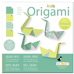 6" Kids Origami Paper Pack - SWAN
