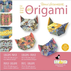 6" Art Origami Paper - Rosina Wachtmeister - CATS