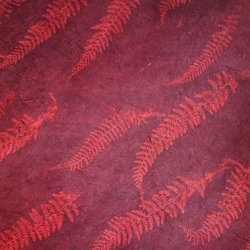 Lokta Paper Origami Pack - Sun Washed Fern - RED
